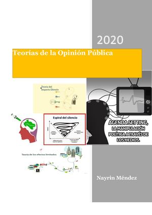 Teorías de la Opinión Pública