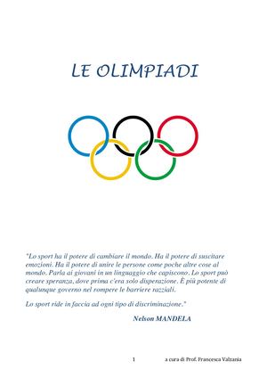 I Giochi Olimpici