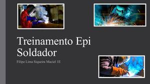 Treinamento Epi Soldador