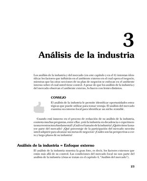 Analisis De La Industria