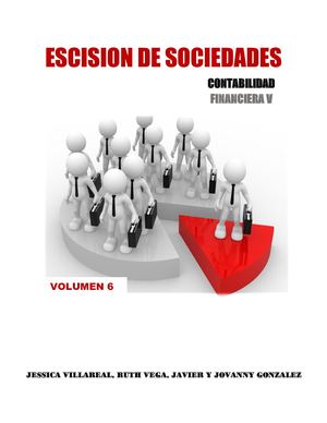 Escision De Sociedades Volumen 6