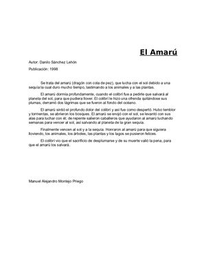 El Amarú