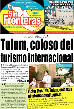 Sin Fronteras Agencias - Mayo 2020