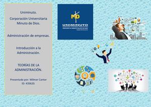 Teorias De La Administracion 30 De Mayo De 2020