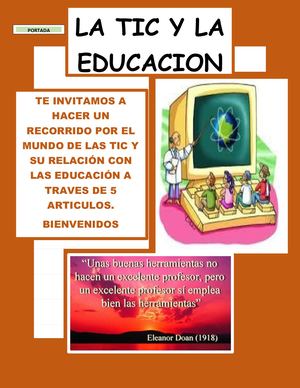 Las Tic Y Su Relacion Con La Educacion