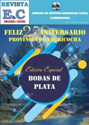 Revista Ugel Lauricocha 2020