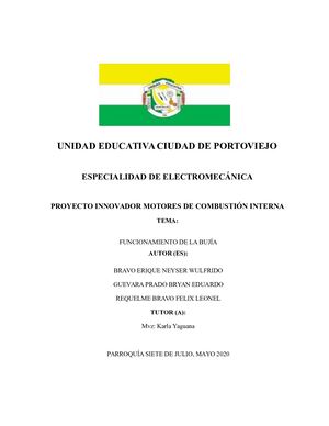 Funcionamiento De La Bujia