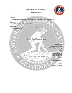 Proyecto Final Diagramas UML