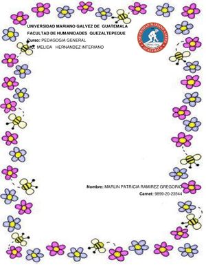 Portafolio De Pedagogia