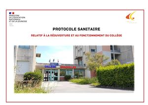Protocole De Reouverture Clg De Grazailles V2
