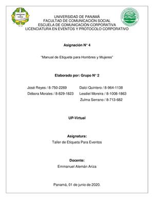 Manual De Etiqueta H Y M