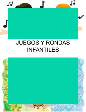 Semana 15 Y 16 Rondas Infantiles