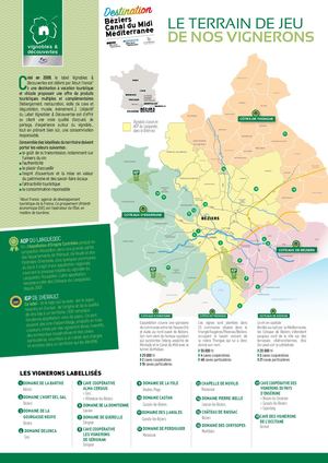 Carte du Label Vignobles et Découvertes