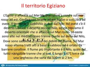 Il Territorio Egiziano