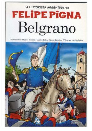 Historieta Argentina Manuel Belgrano Por F Pigna Pdf · Versión 1 · Versión 1