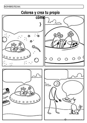 Modelos De Cómic O Historietas