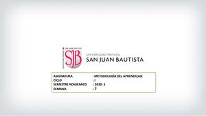 Semana 7 Metodología