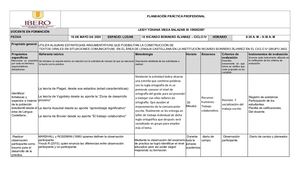 Planeador Regla Ortografica De La M