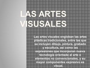 ARTES VISUALES
