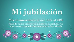MI JUBILACIÓN
