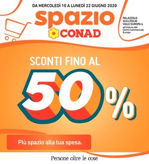 13 CONAD SPAZIO PALAZZOLO 10 06 2020 22 06 2020