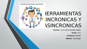 Herramientas Sincronicas Y Asincronicas