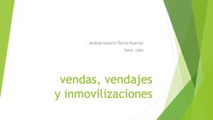 Vendas, Vendajes Y Inmovilizaciones (1)