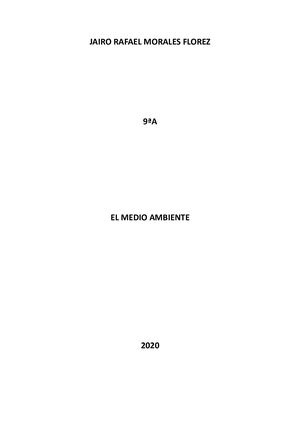 el medio ambiente