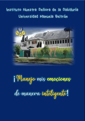 Cartilla Control De Emociones