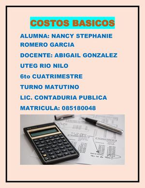 Actividad 1 Costos Pdf