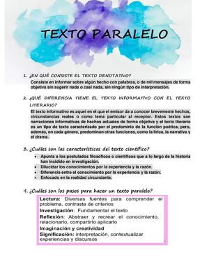 Texto Pararelo