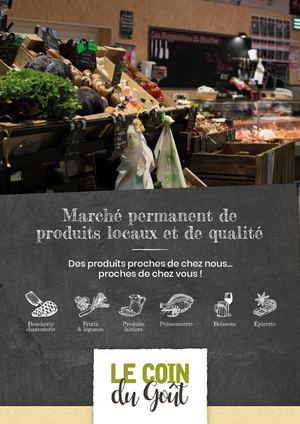 Catalogue Le coin du goût