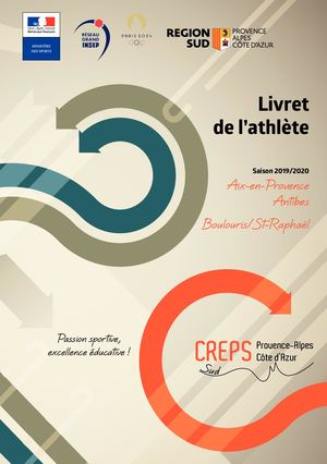 Livret SHN - Saison 2019/2020