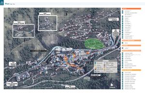 Plan de ville Brides-les-Bains