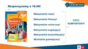 „Maximal” – maksymalnie komfortowy kurs dla klas 7-8 szkoły podstawowej