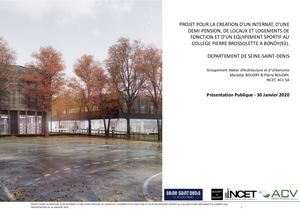 Présentation Collège Pierre Brossolette Bondy