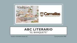 Abc Gozalo Palacios 4C El Banquete