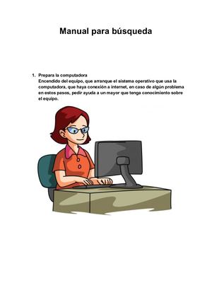 Manual para búsqueda