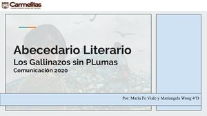 Abc Viale Y Wong 4ºd Los Gallinazos Sin Plumas