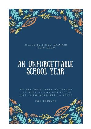 3l An Unforgettable Year