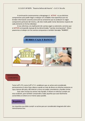 Rubro: Caja Y Banco