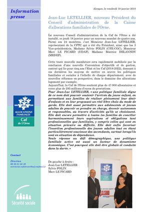 Nouvelle Présidence Et Vice Présidence