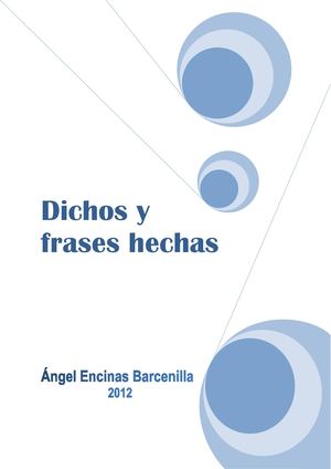 Dichos y frases hechas