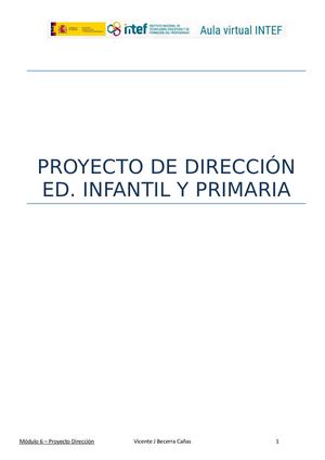 Proyecto De Dirección 2020