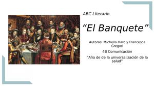 Michella Haro y Francesca Gregori- El Banquete - Comunicación 4B