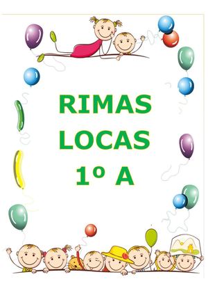 Rimas Locas 1º A