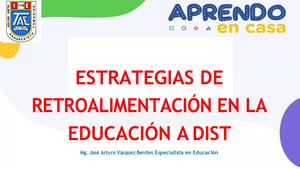 Retroalimentacion A Distancia