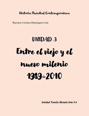 HMC- Entre el viejo y el nuevo milenio 1989-2010