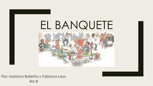 Ppt El Banquete
