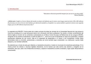 Unit One English I A1,1